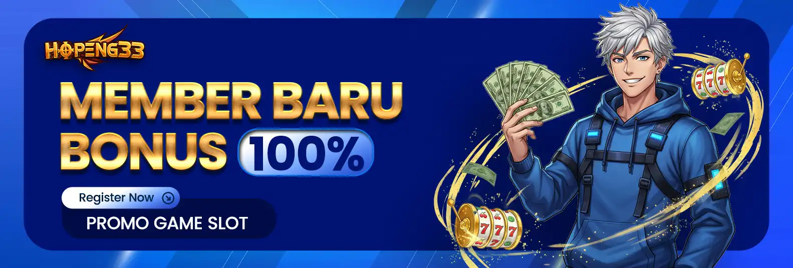 BONUS MEMBER BARU 100% SLOT